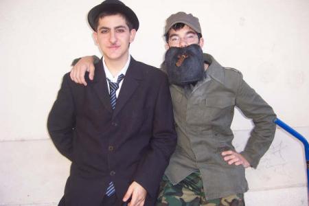 chali chapli y fidel castro